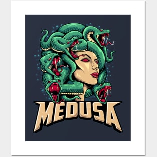 Medusa Posters and Art